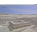 3D reconstruction of the Pergamon altar, blue sky